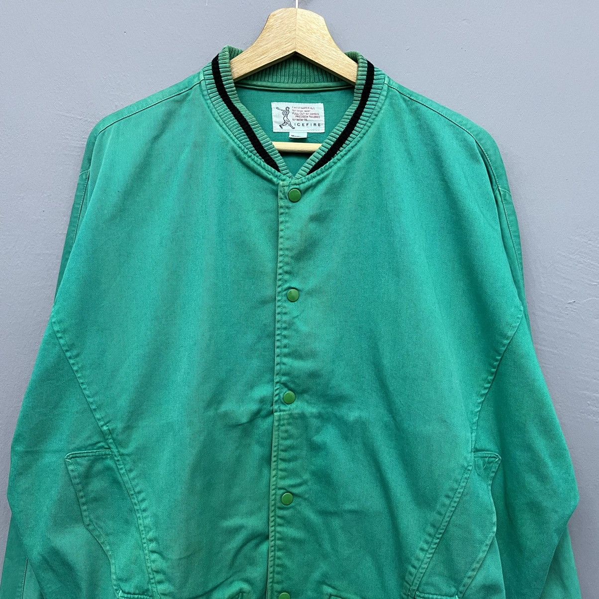Vintage Vintage Ice Fire Cotton Baseball Jacket Size US M / EU 48-50 / 2 - 3 Thumbnail