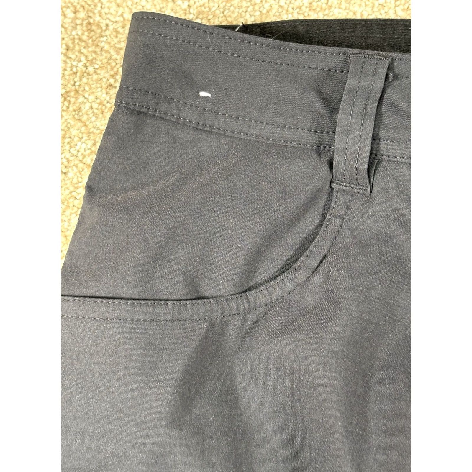 Orvis Orvis Pants Mens 30x32 Tag 30x34 Black Straight Leg Fleece Lined Stretch Size US 30 / EU 46 - 4 Thumbnail
