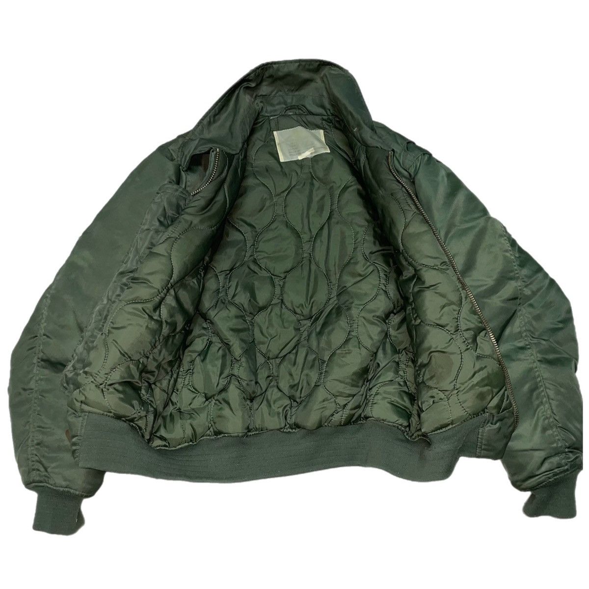 Vintage CWU-45/P COLD WEATHER FLYER'S JACKET NOMEX TOP GUN Size US L / EU 52-54 / 3 - 1 Thumbnail