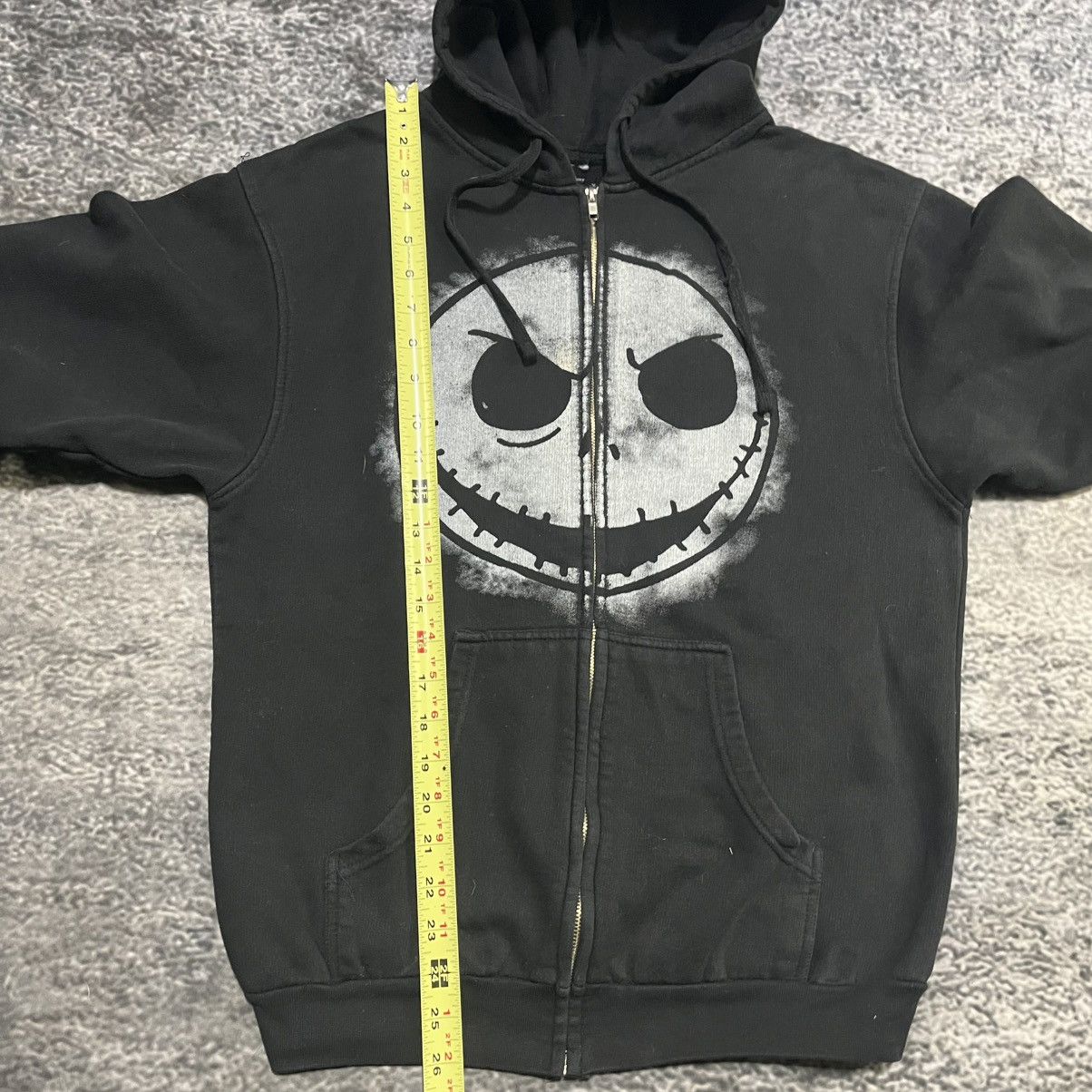 Other Jack Skellington Y2K Skull Grunge Skater Zip Up Hoodie Size US M / EU 48-50 / 2 - 7 Thumbnail