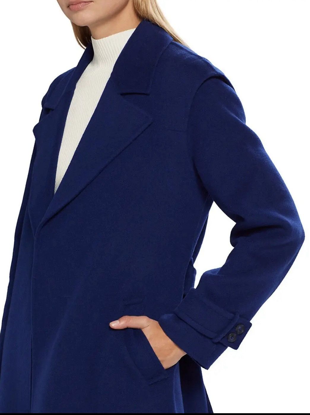 Elie Tahari ELIE TAHARI Wool-Blend Coat size XL Size XL / US 12-14 / IT 48-50 - 3 Thumbnail