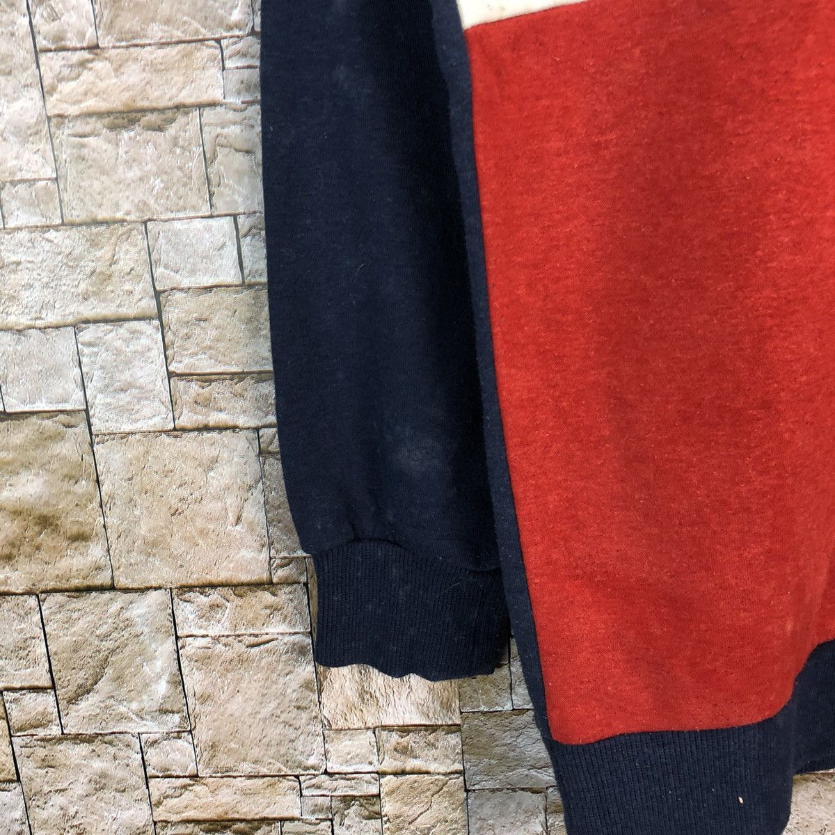 Fila Fila vintage Blue Sweatshirt #A569 Size US S / EU 44-46 / 1 - 7 Thumbnail
