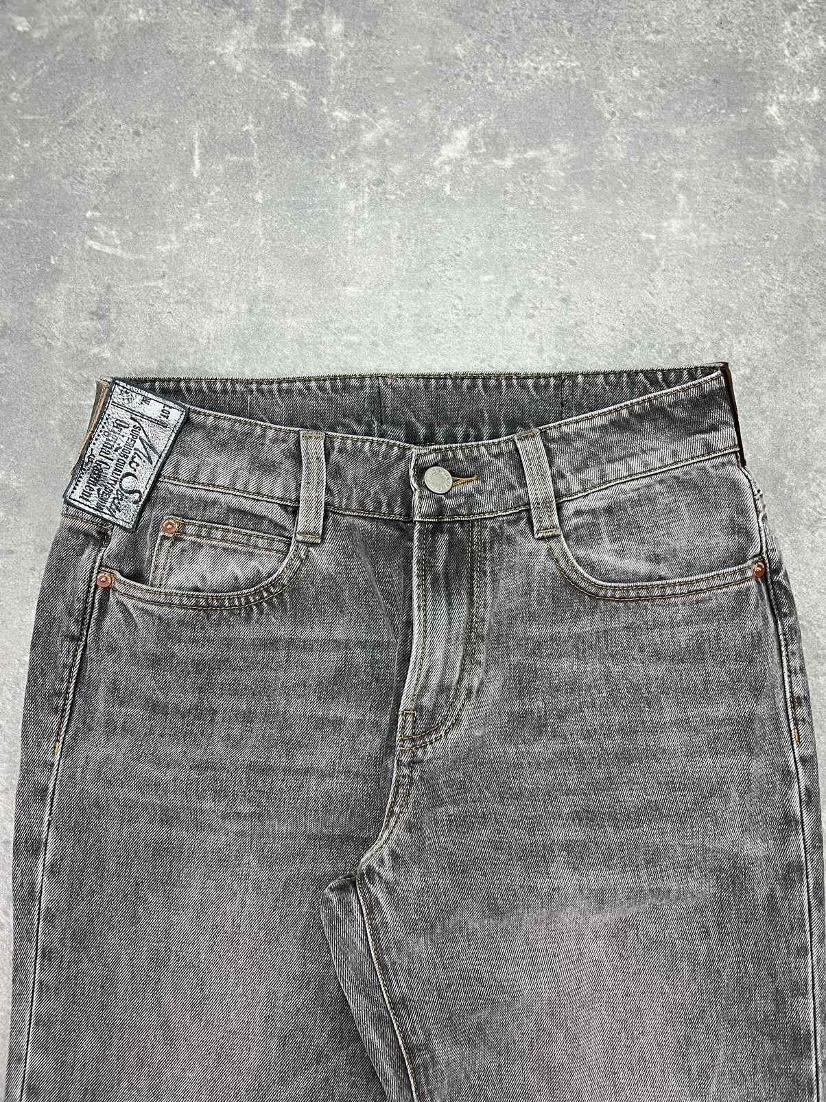 Miss Sixty Miss Sixty Rare Multilogo Patches Flared Bootcut Denim Jeans Size 30" / US 8 / IT 44 - 5 Thumbnail