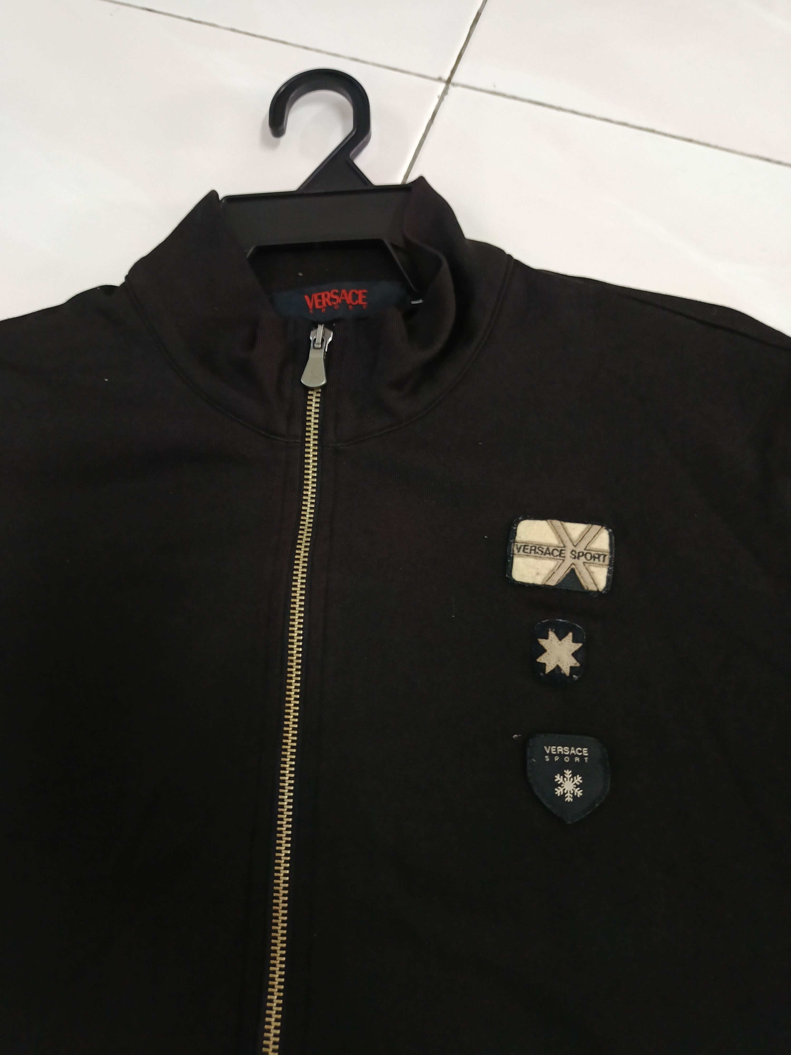 Versace Versace Sport Color block Patent Like Prada Track Jacket Size US M / EU 48-50 / 2 - 9 Thumbnail