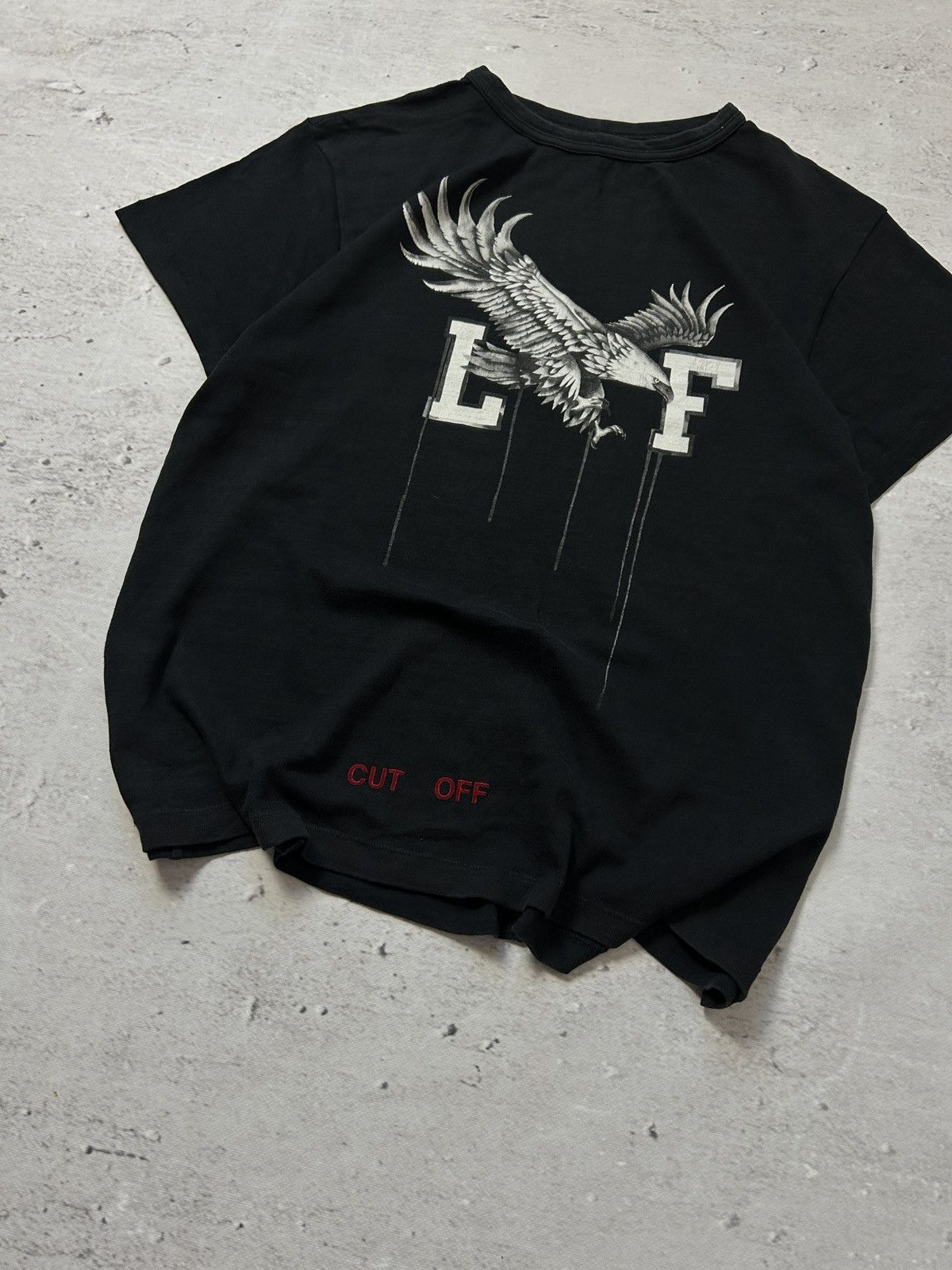 Off-White 💥Off White Virgil Abloh Othello’s Eagle Cut Off Big Logo Tee Size US M / EU 48-50 / 2 - 5 Thumbnail