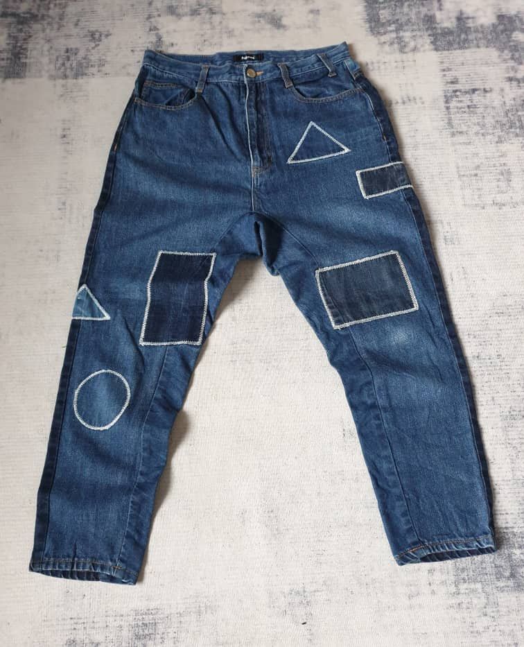 Issey Miyake Net-Net Issey miyake patchwork squid game Japanese pant Size US 30 / EU 46 - 11 Thumbnail