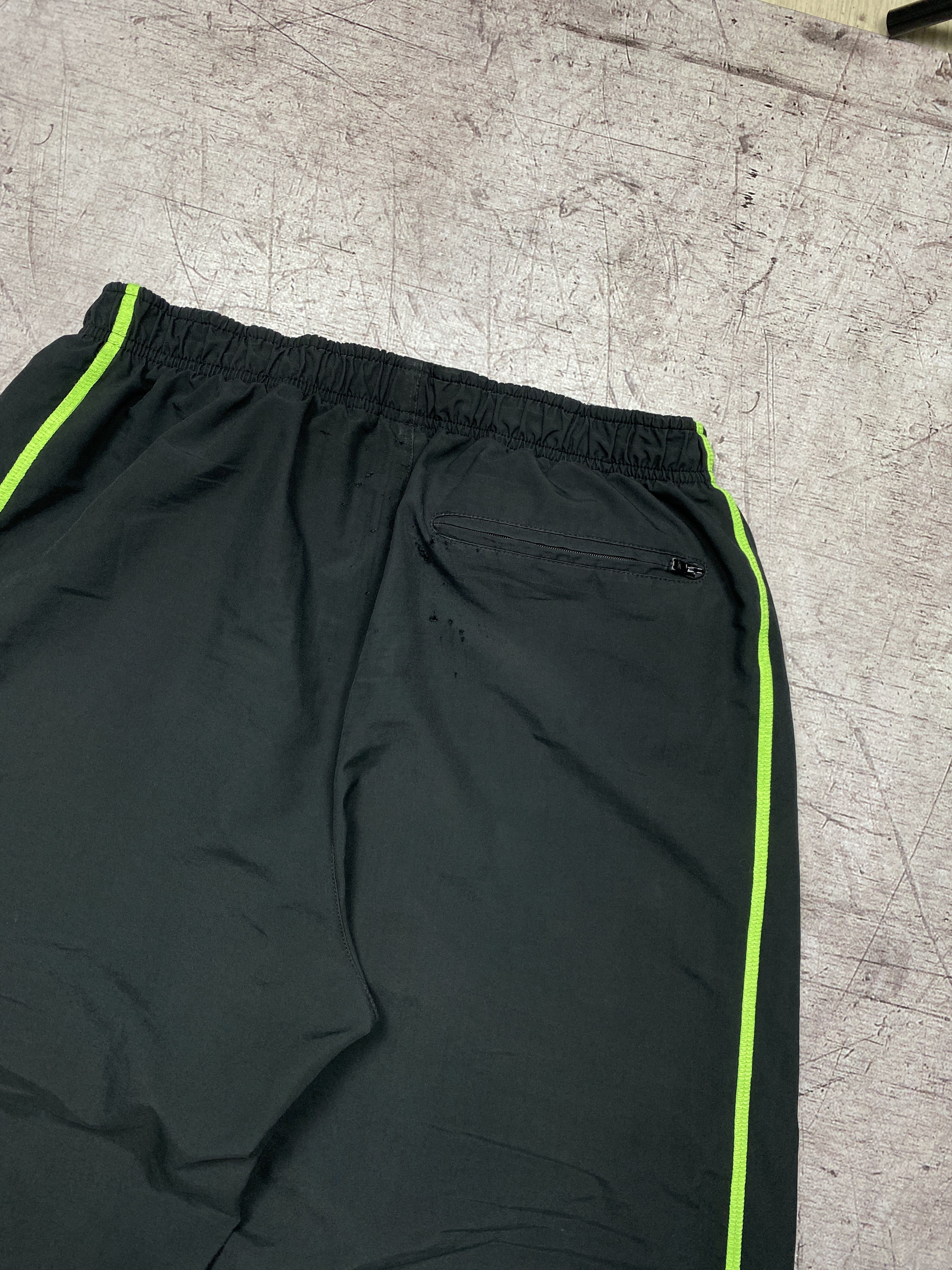 Nike × Vintage Nike Vintage Distressed Mens Nylon Track Pants Y2K Drill Size US 34 / EU 50 - 9 Thumbnail