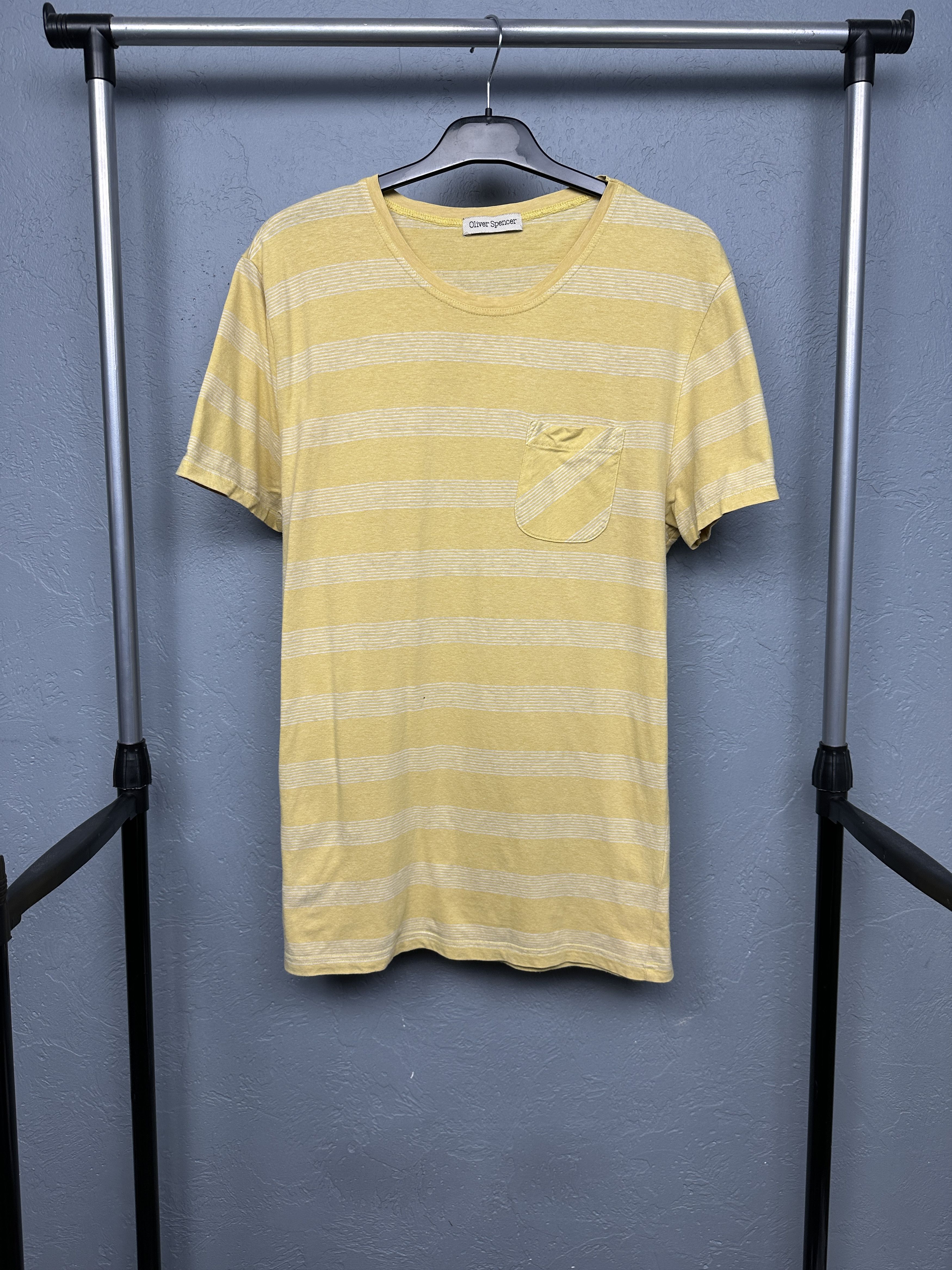 Oliver Spencer Oliver Spencer Mens T-Shirt Tee Size US XL / EU 56 / 4 - 1 Thumbnail