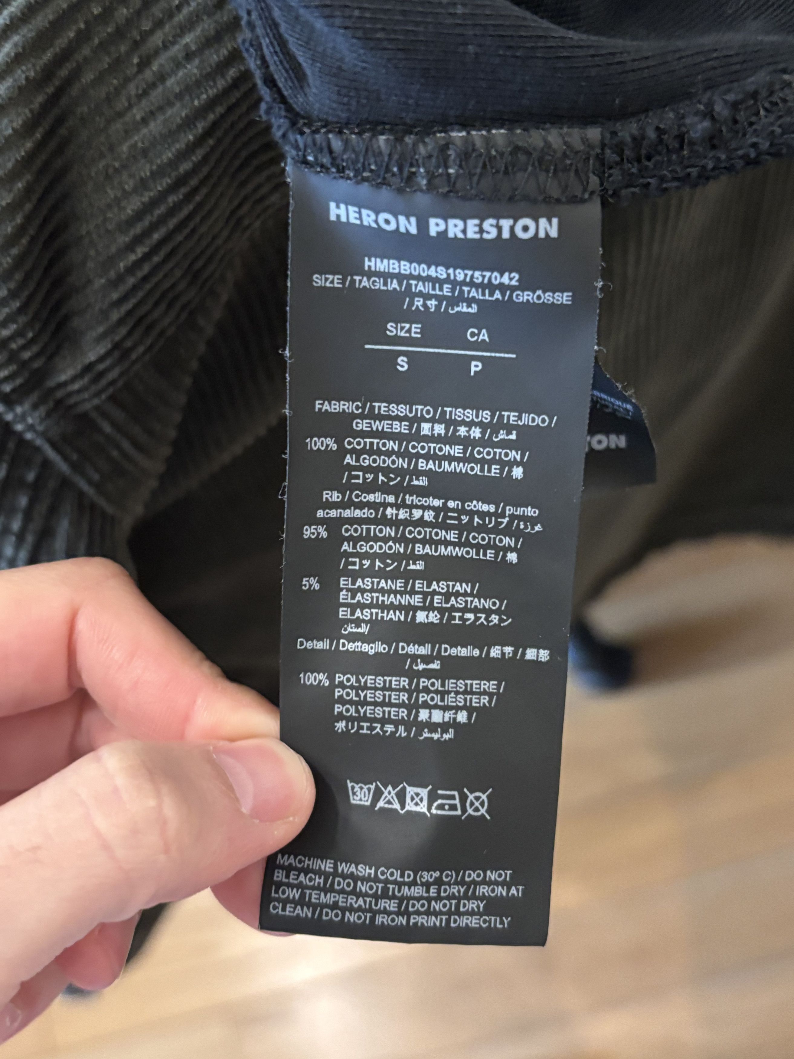 Heron Preston Heron Preston Logo Hooded Sweatshirt Size US S / EU 44-46 / 1 - 7 Thumbnail