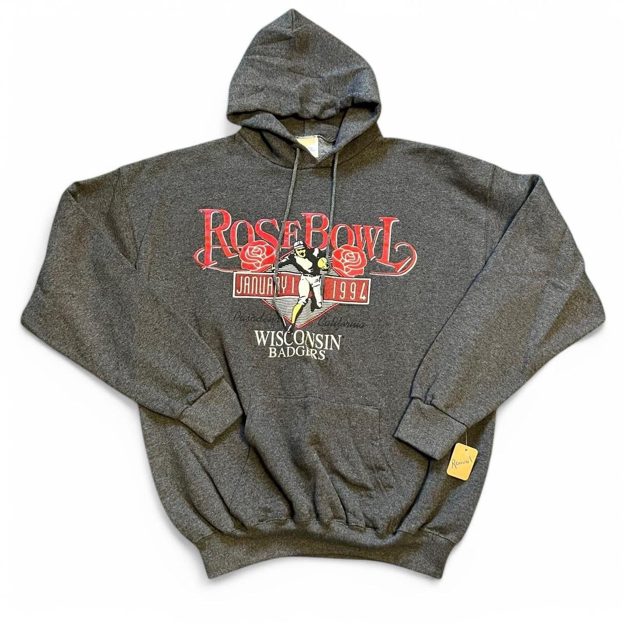 Other Vintage 1994 rose bowl badgers hoodie Size US XL / EU 56 / 4 - 1 Thumbnail