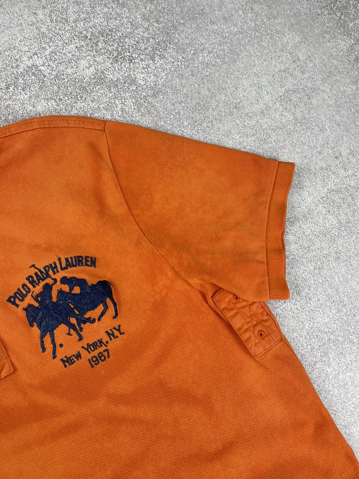 Polo Ralph Lauren × Ralph Lauren × Vintage Vintage Polo Ralph Lauren New York Custom Tie Dye Polo Shirt Size US L / EU 52-54 / 3 - 6 Thumbnail