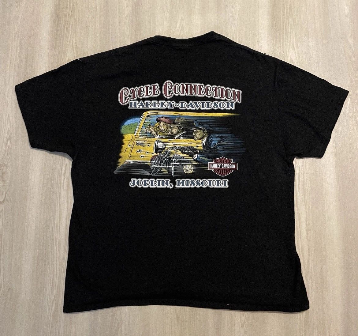 Harley Davidson 2012 Harley Davidson Missouri Hog Police Chase Sz XL Size US XL / EU 56 / 4 - 4 Thumbnail