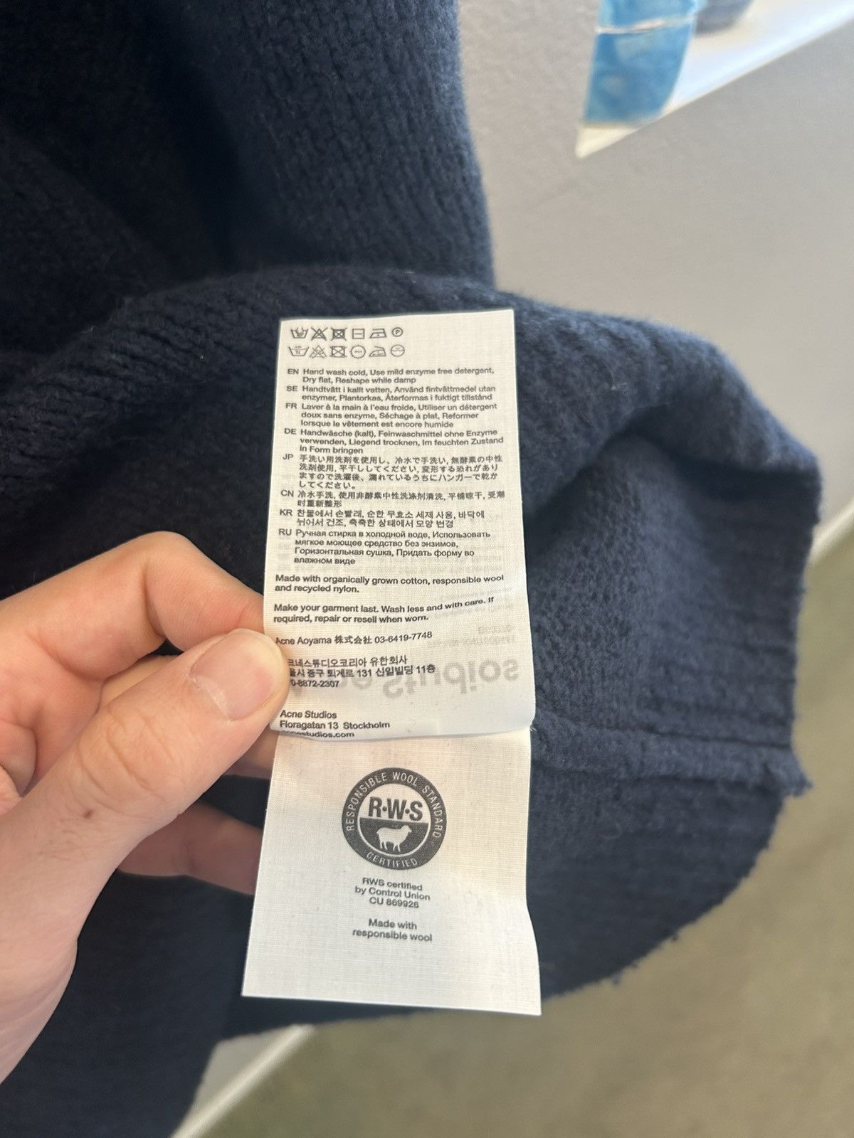 Acne Studios Acne Studios Kivon Crew Wool Sweater Size US L / EU 52-54 / 3 - 10 Thumbnail