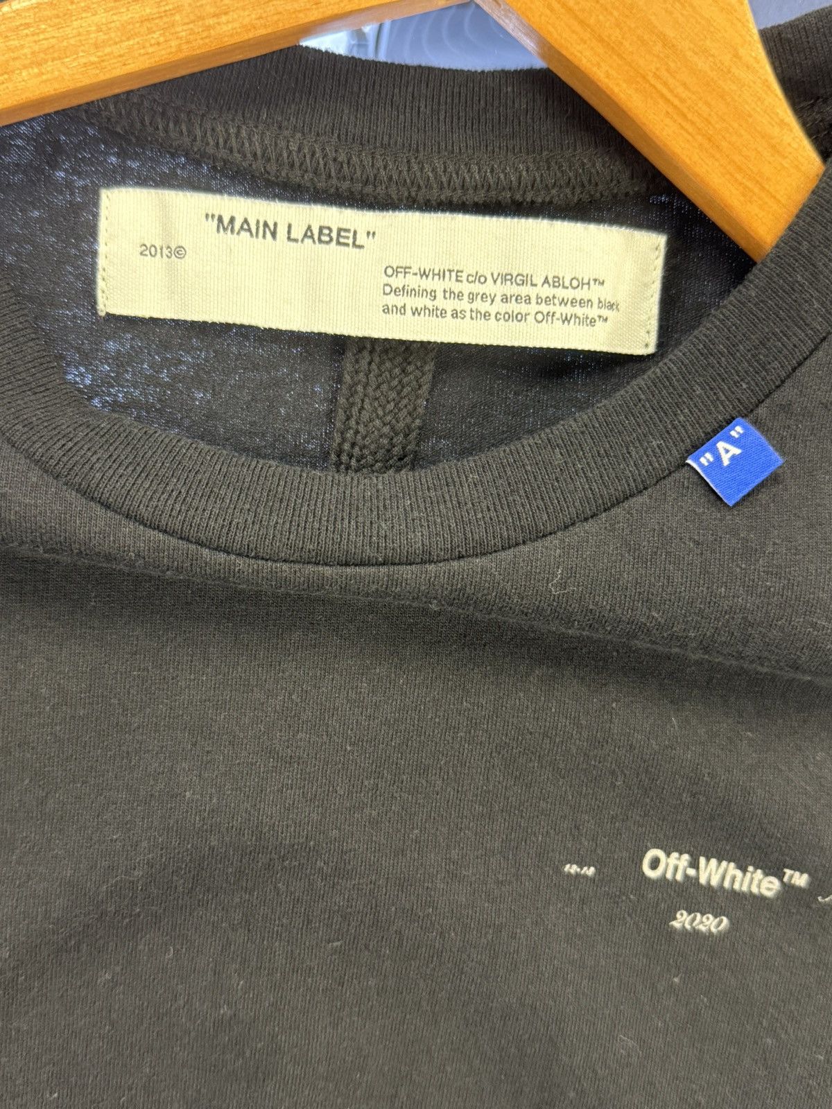 Off-White Off white black arrow tee Size US M / EU 48-50 / 2 - 3 Thumbnail