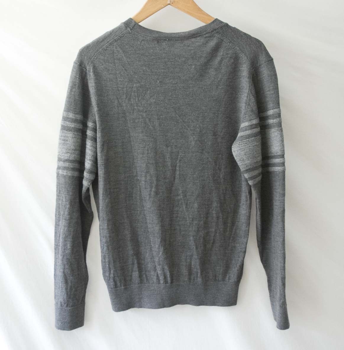 Robert Barakett Robert Barakett Sweater 100% Wool Size M Gray Size US M / EU 48-50 / 2 - 6 Thumbnail