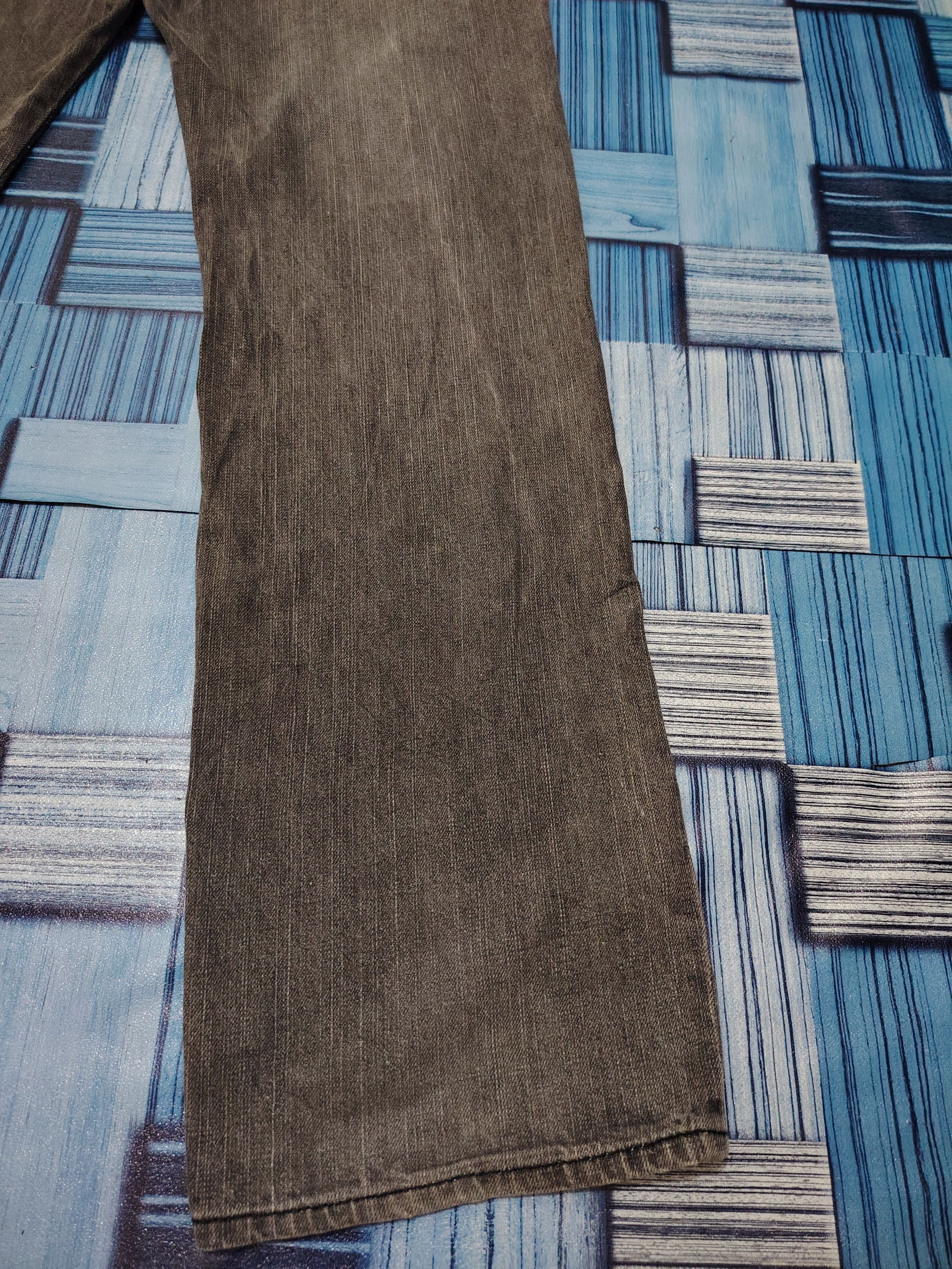 Who Decides War Vtg Japan Assured Joy Double Waist jeans Distressed Jeans Size US 32 / EU 48 - 18 Thumbnail