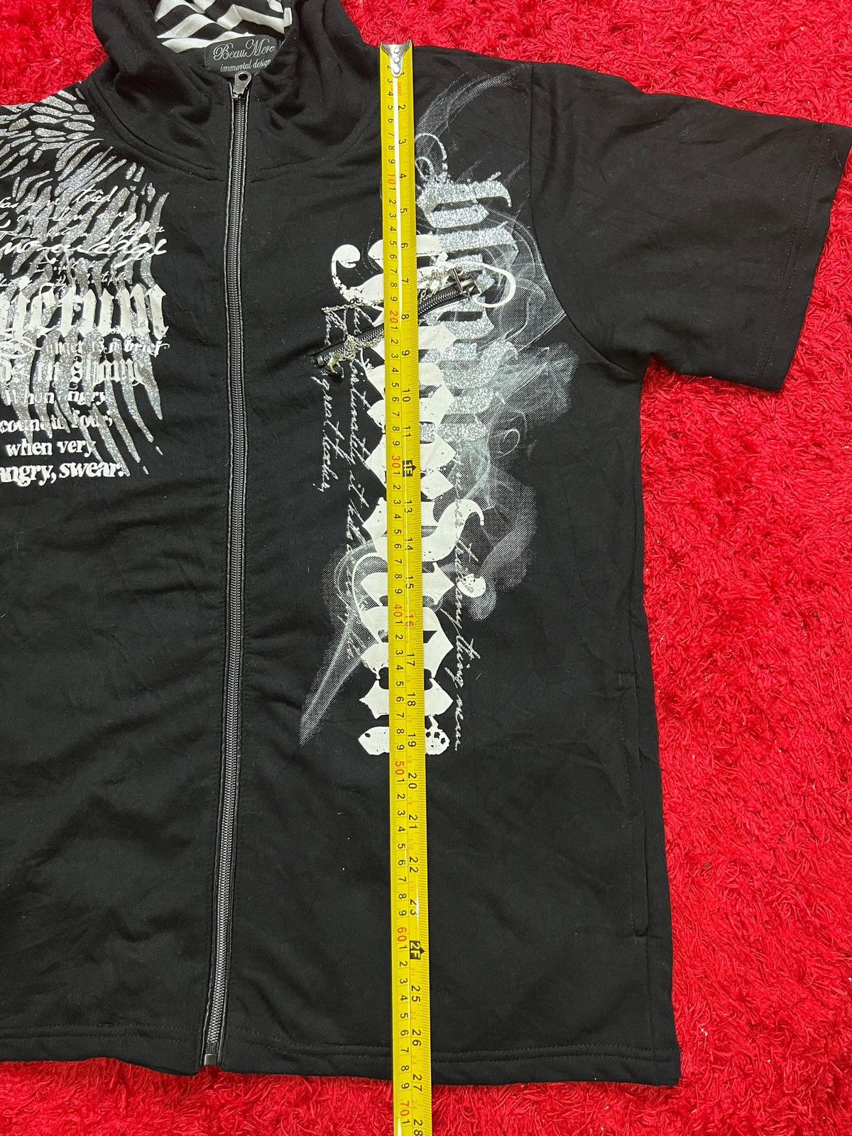 Japanese Brand Beaumere Immortal Design Gothic Tshirt Hoodie Size US L / EU 52-54 / 3 - 5 Thumbnail