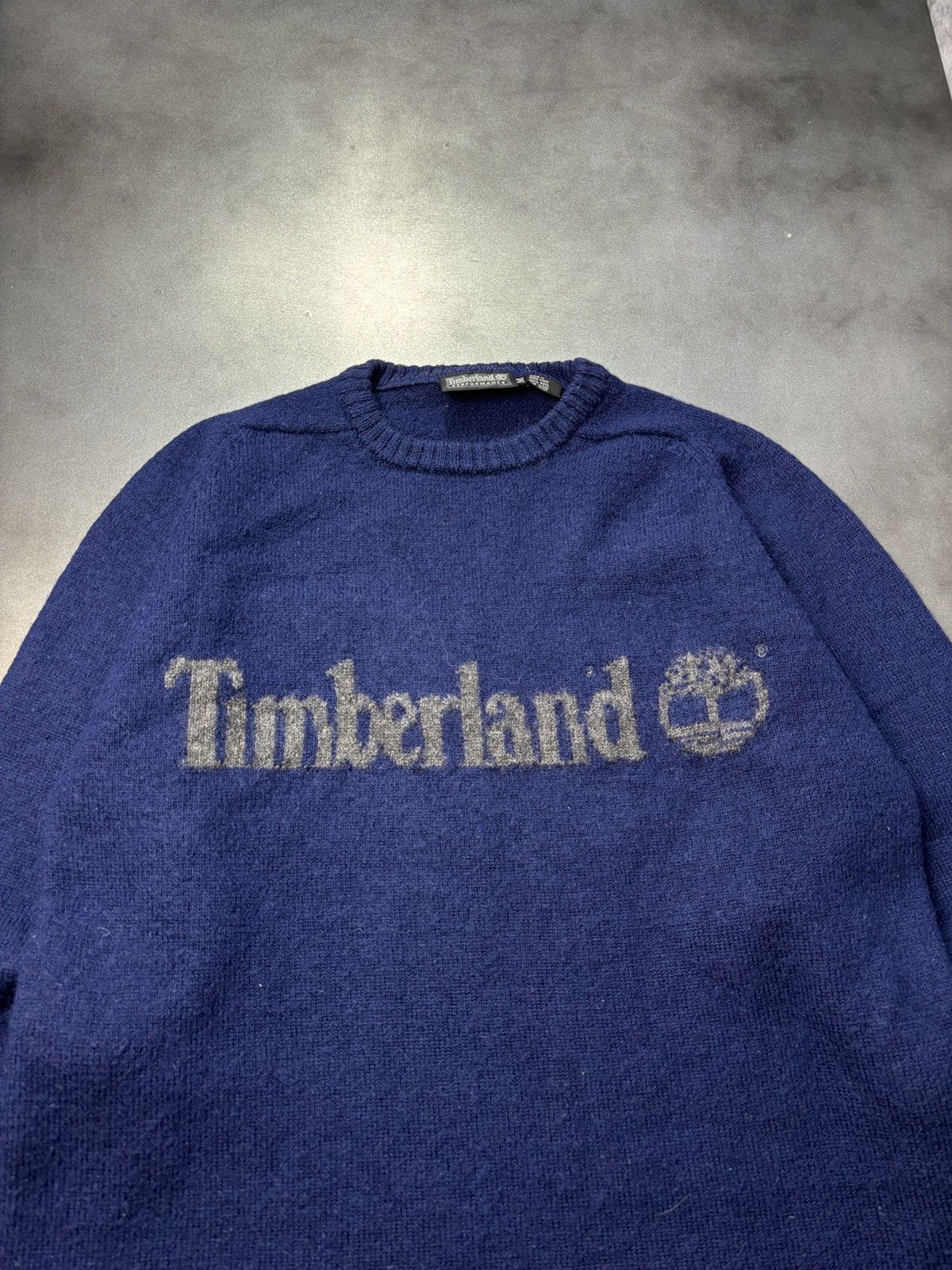 Timberland × Vintage 1990s Vintage Timberland Performance Wool Sweater Pullover M Size US M / EU 48-50 / 2 - 4 Thumbnail
