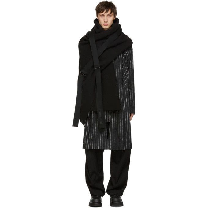 Julius o1tko11025 Size: OS / Harness Scarf in Black Size ONE SIZE - 2 Thumbnail