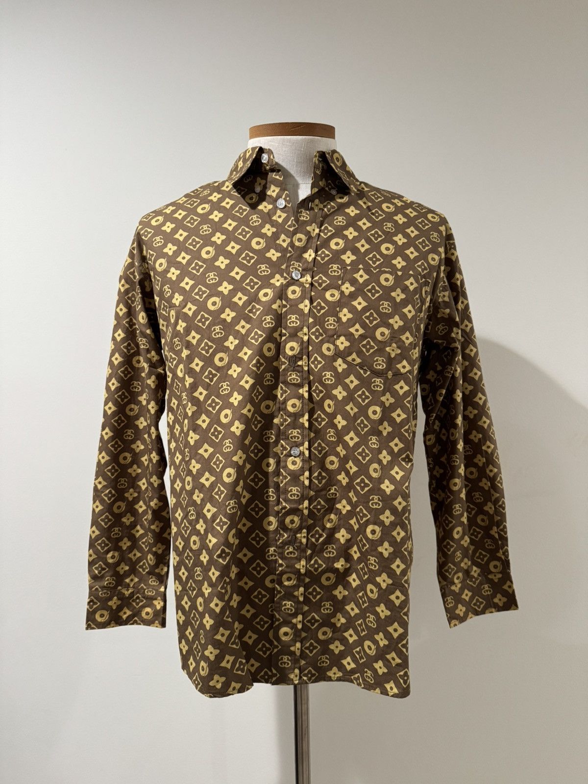Stussy Stussy ‘LV’ Shirt Size US M / EU 48-50 / 2 - 1 Thumbnail