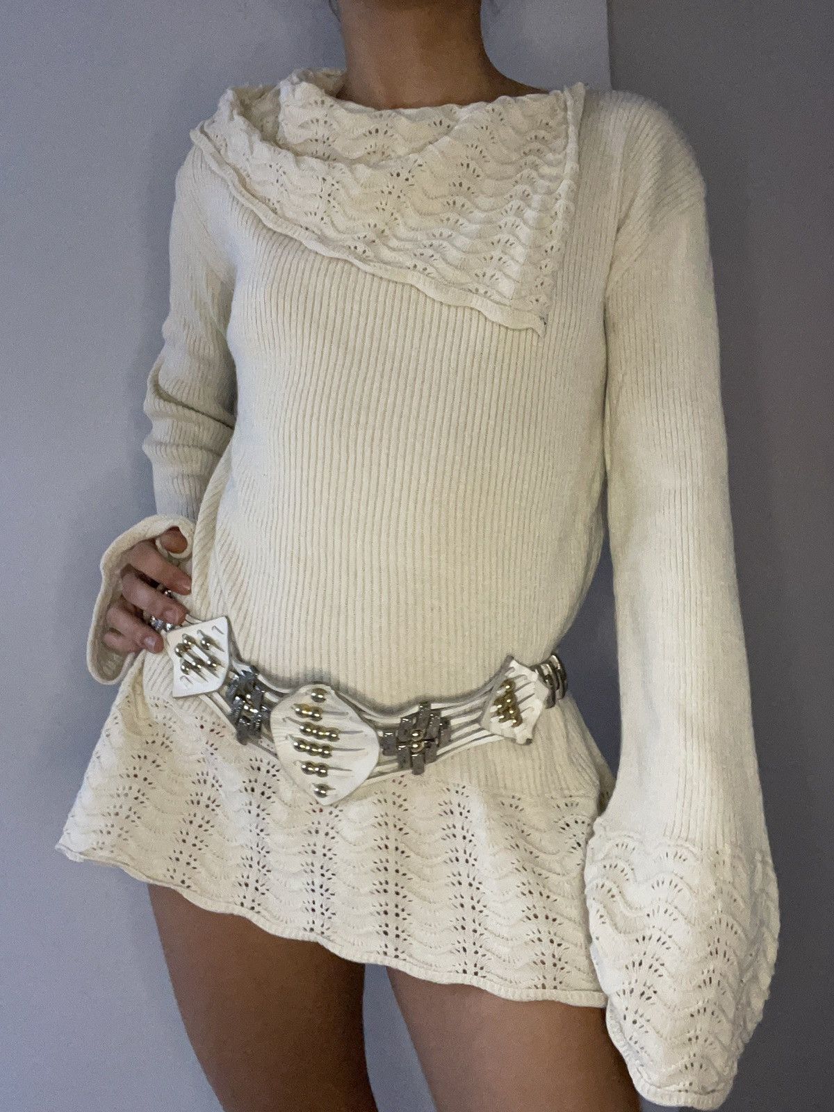 Vintage y2k jumper dress Size M / US 6-8 / IT 42-44 - 2 Thumbnail