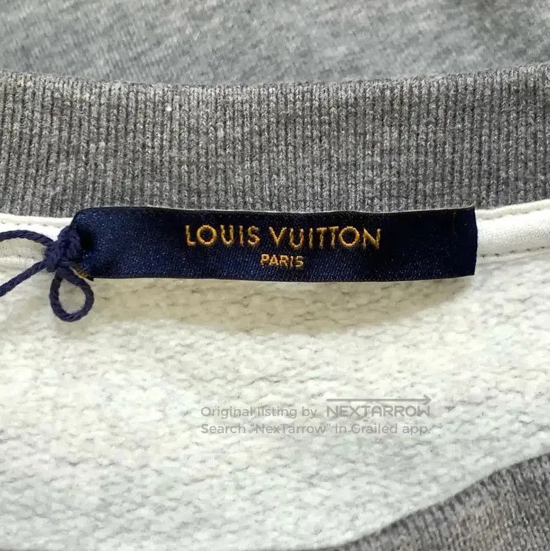Louis Vuitton Louis Vuitton Gray Cotton Men's Sweatshirt . Size US XS / EU 42 / 0 - 4 Thumbnail