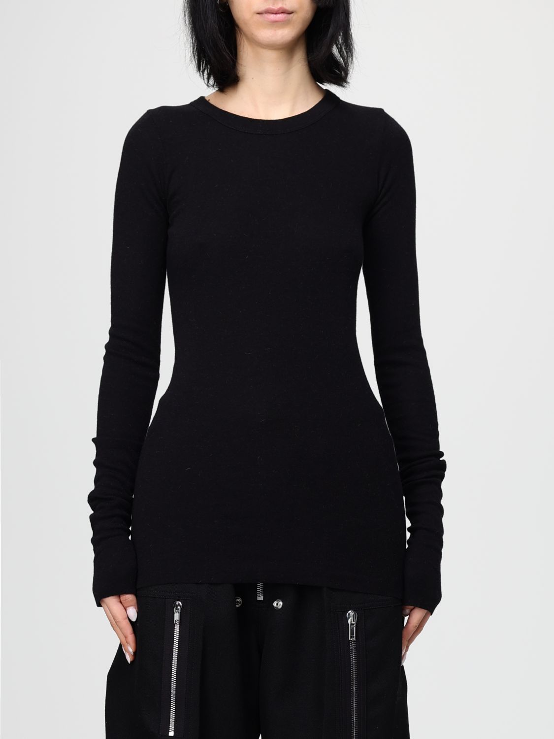 Rick Owens Rick Owens T-Shirt Woman Black Size M / US 6-8 / IT 42-44 - 1 Thumbnail