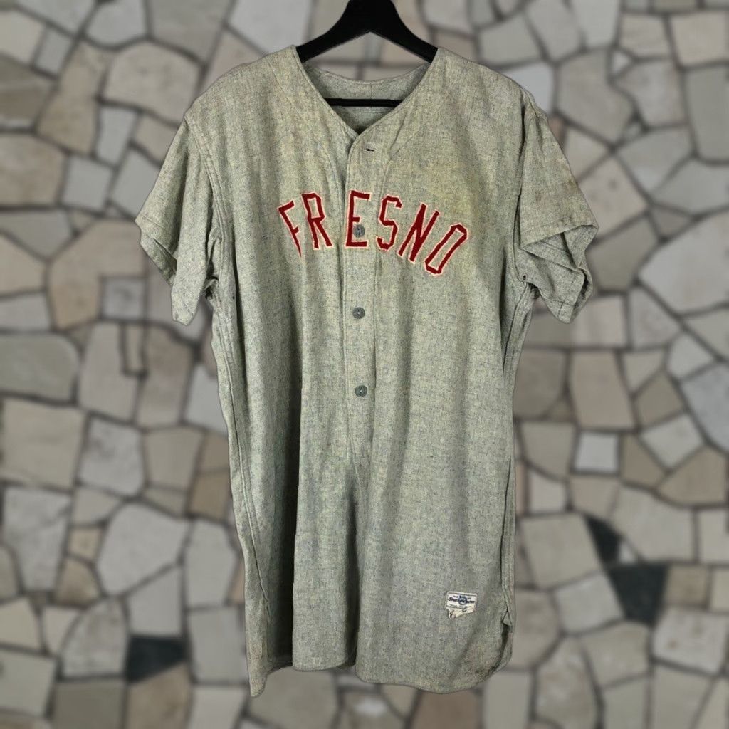 Vintage VINTAGE Fresno State University Baseball Jersey Large 1950s Jersey Men's 42 Large Size US L / EU 52-54 / 3 - 1 Thumbnail