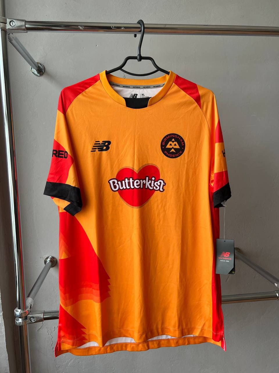 New Balance NEW! 2023/24 BIRMINGHAM PHOENIX PLAYING CRICKET JERSEY SZ XL Size US XL / EU 56 / 4 - 3 Thumbnail
