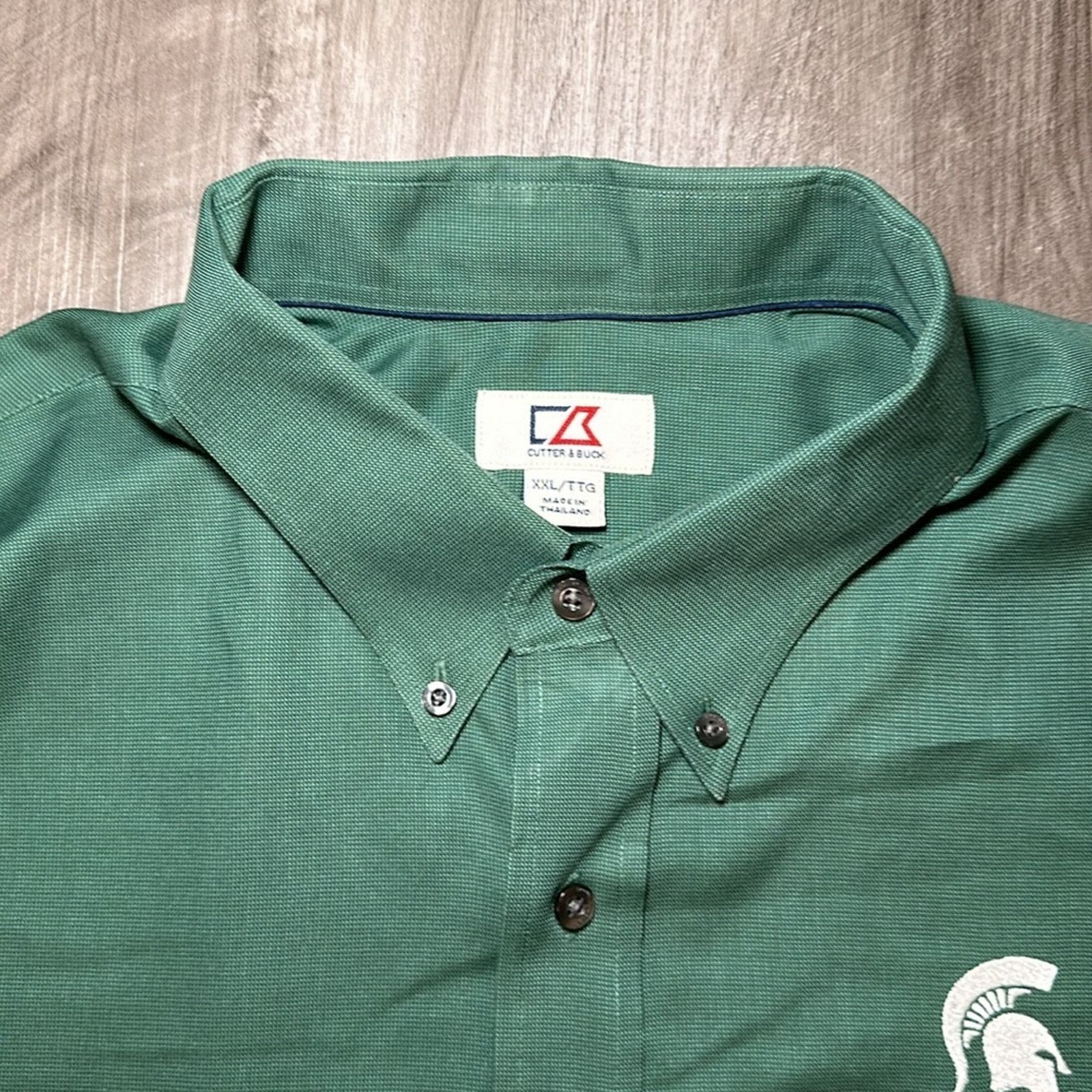 Cutter & Buck Michigan State Spartans Cutter & Buck Long Sleeve - 2XL Size US XXL / EU 58 / 5 - 6 Thumbnail