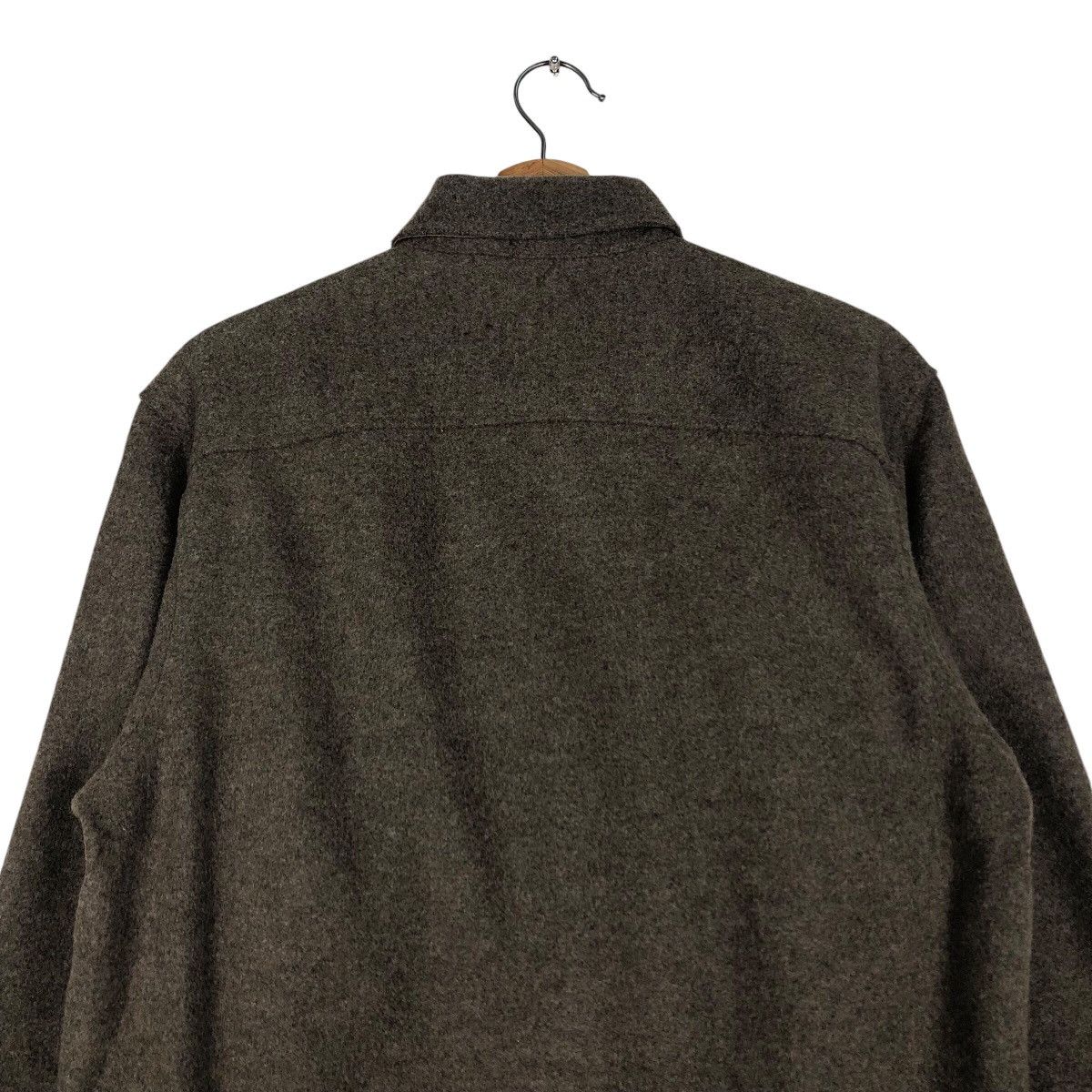 Uniqlo 📌Vintage Wool Shirt Jacket Button Uniqlo Size US S / EU 44-46 / 1 - 10 Thumbnail
