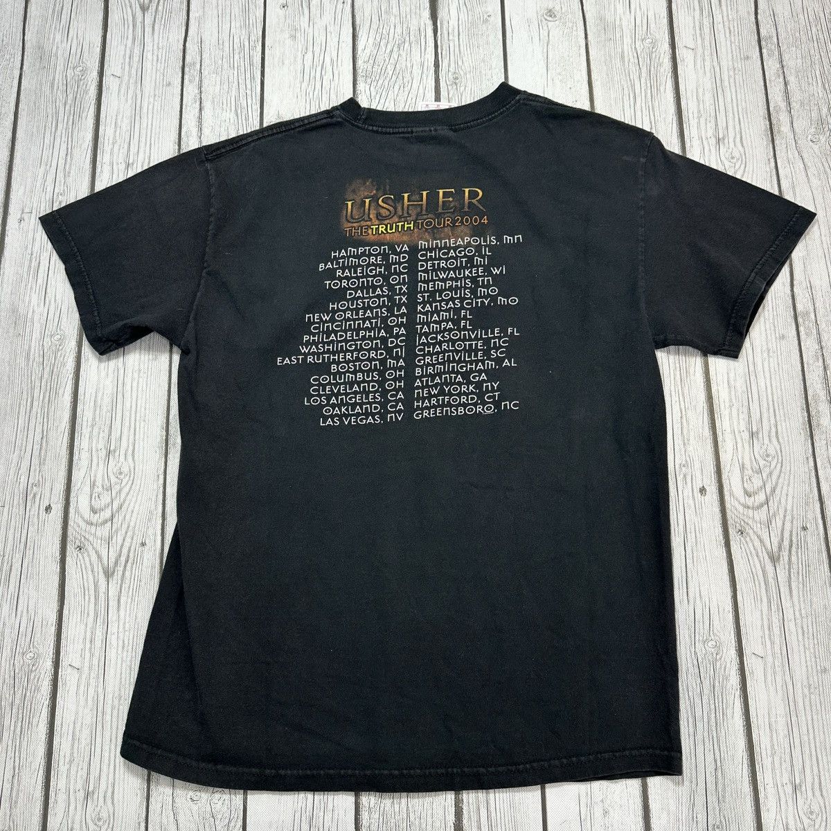 Rap Tees Vintage Usher tee Size US M / EU 48-50 / 2 - 2 Thumbnail