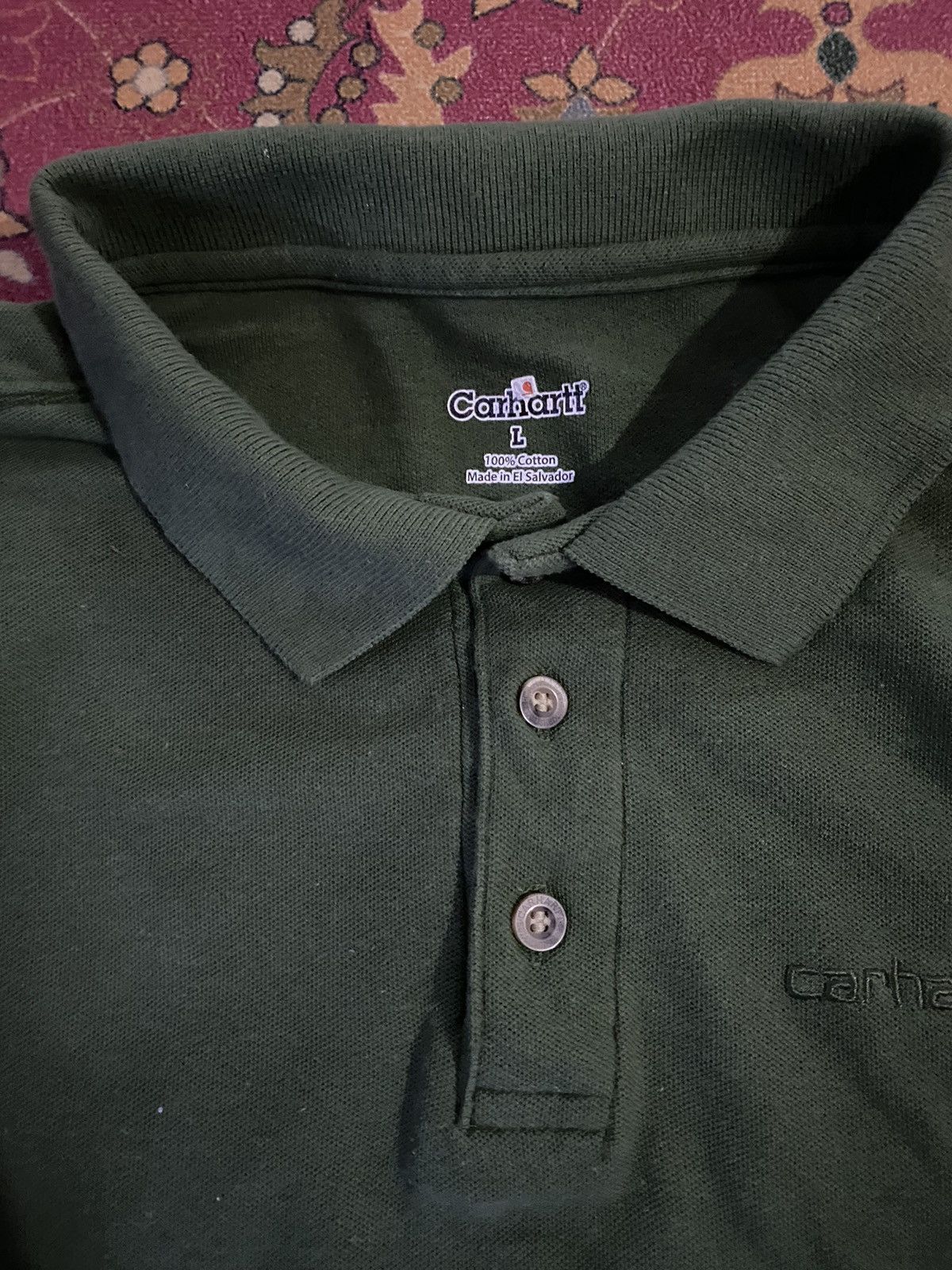 Carhartt 🔥RARE🔥Vintage Carhartt polos Size L Size US L / EU 52-54 / 3 - 5 Thumbnail