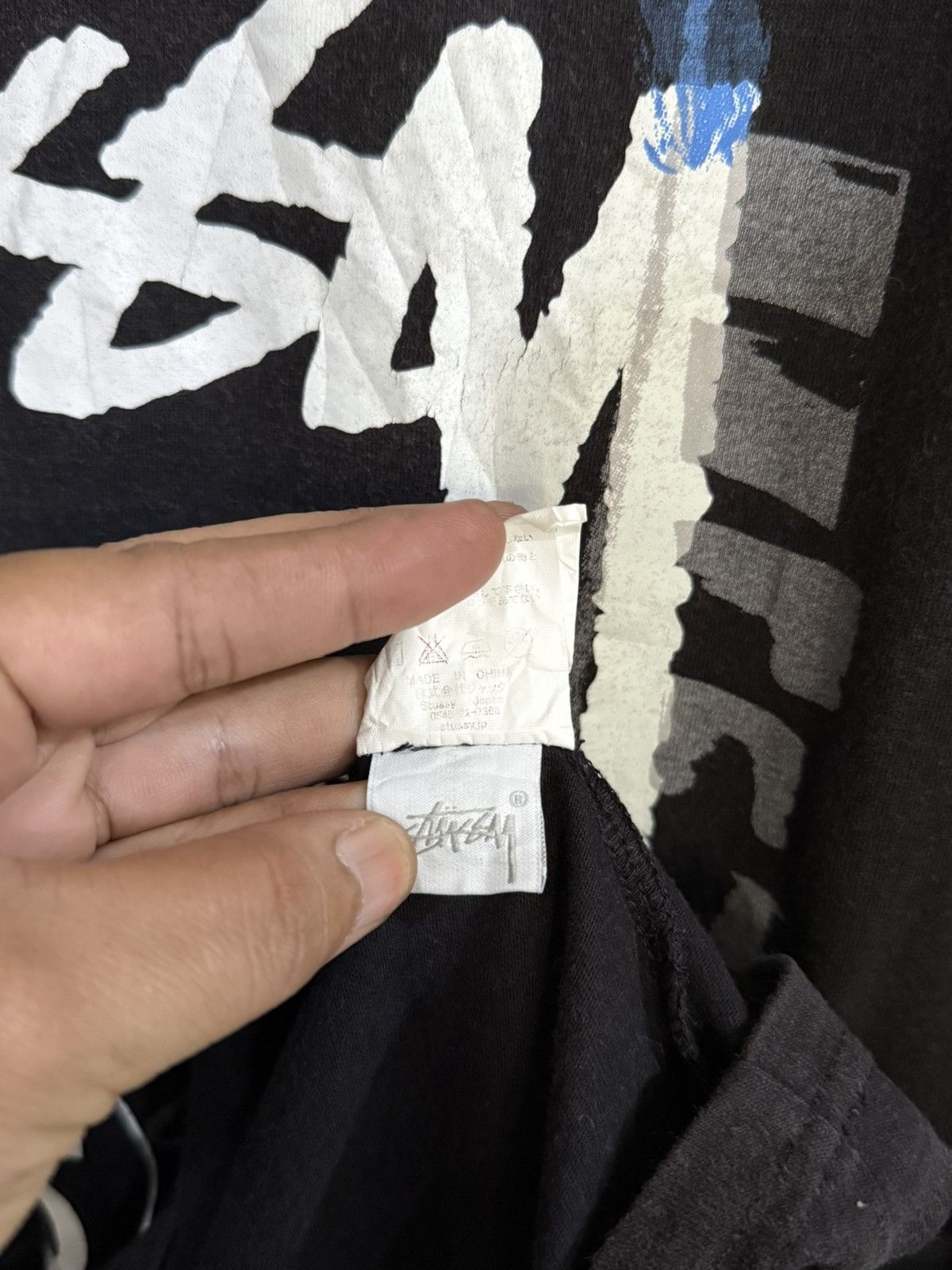 Stussy Thrashed Stussy Tour Backhit Sun Faded Tee Size US M / EU 48-50 / 2 - 8 Thumbnail