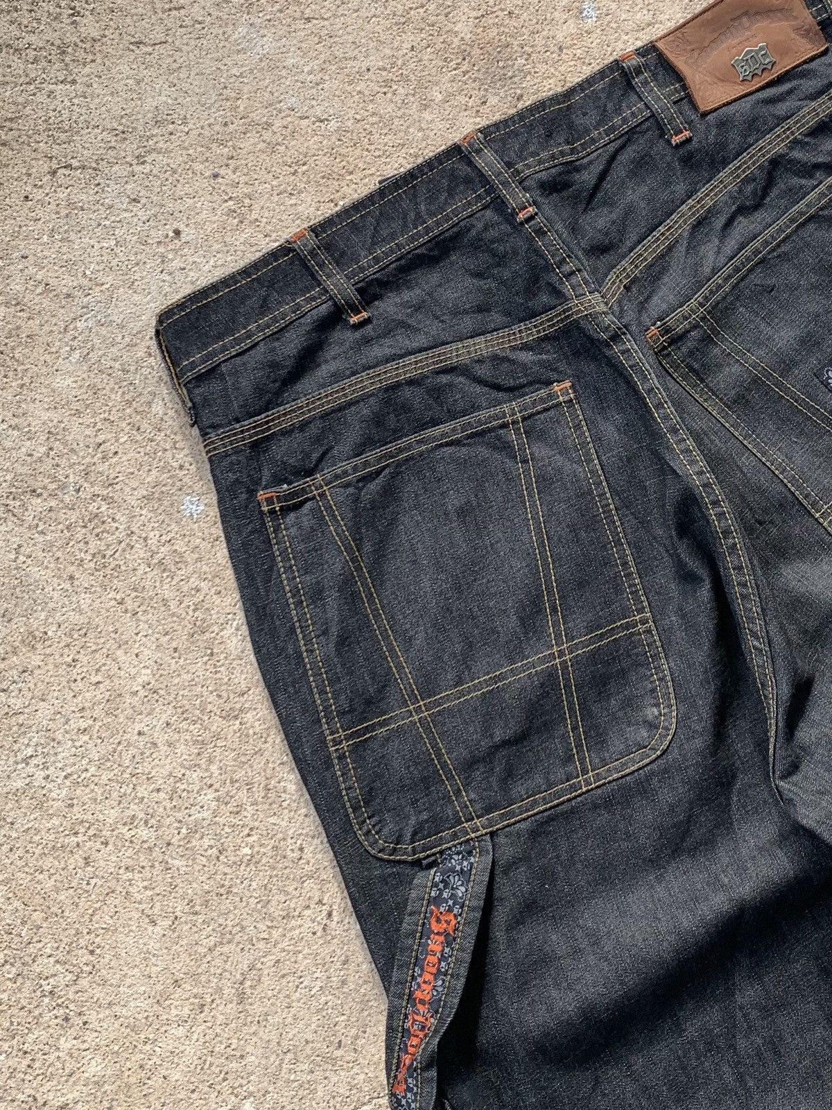 Snoop Dogg × Vintage Vintage snoop dogg carpenter jeans black Size US 34 / EU 50 - 4 Thumbnail