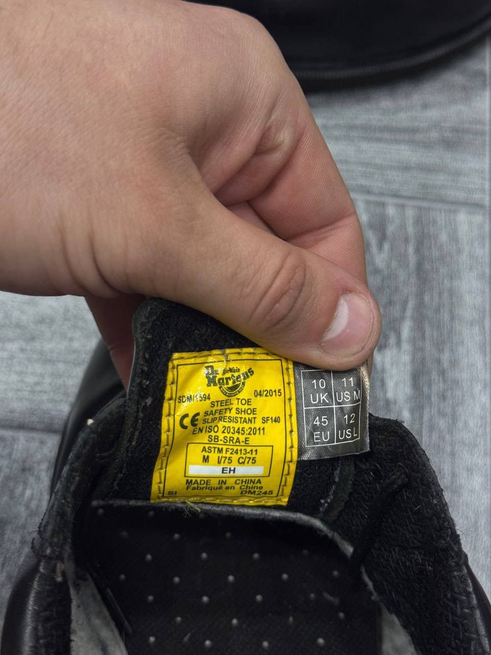 Dr. Martens leather shoes from Dr. Martens Size US 11.5 / EU 44-45 - 7 Thumbnail