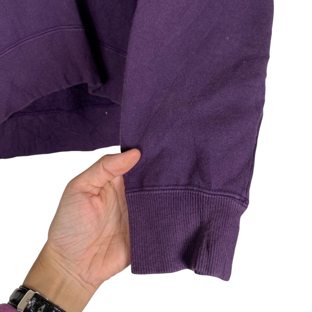 Converse CONVERSE TOKYO Center Logo Purple Sweatshirt #1469-C66 Size US M / EU 48-50 / 2 - 9 Thumbnail