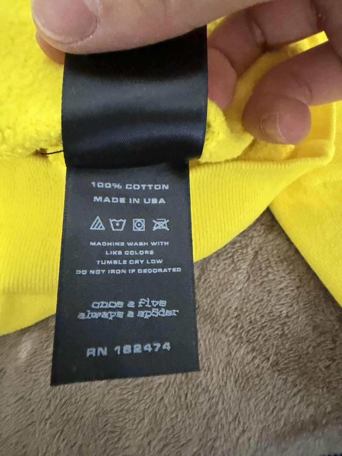 Sp5der sp5der yellow legacy bundle hoodie and pants Size US M / EU 48-50 / 2 - 10 Thumbnail