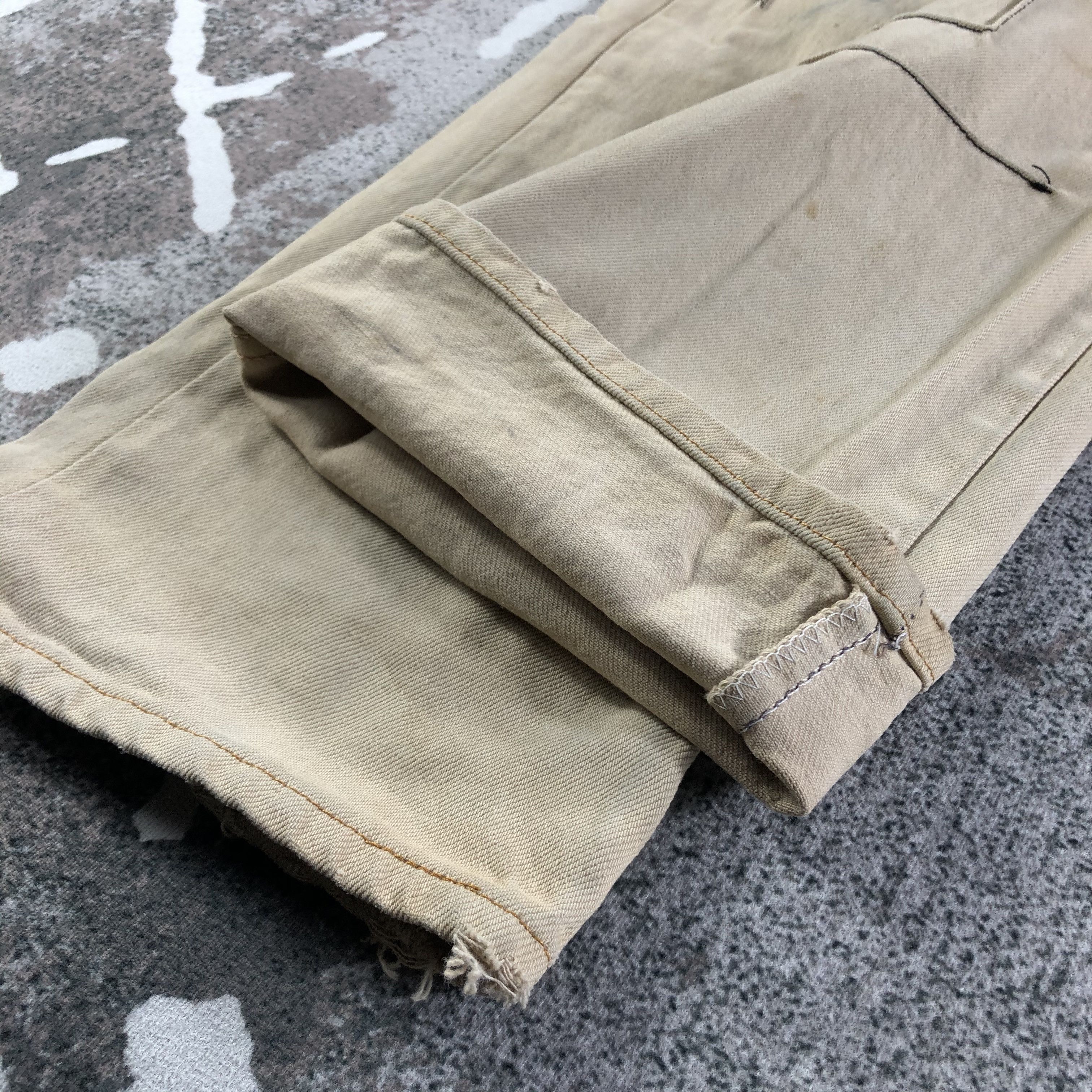 Levi's Vintage Levis 517 N Hollywood Price Kilomanjaro Flare Jeans Size US 32 / EU 48 - 7 Thumbnail