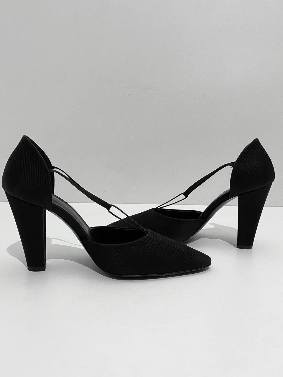 Toteme TOTEME Totême Canvas T Strap Pumps Point Toe Heels Size US 8 / IT 38 - 9 Thumbnail