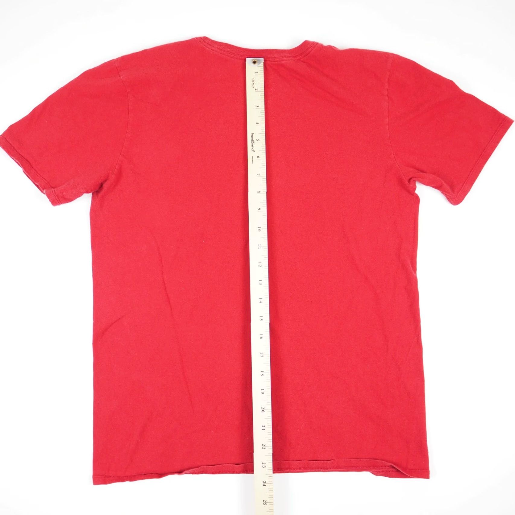 Nike Nike Red Treign Spell Out Athletic Cut Short Sleeve T-Shirt Adult Small Short Sleeve Nike Crew Neck Size US S / EU 44-46 / 1 - 3 Thumbnail