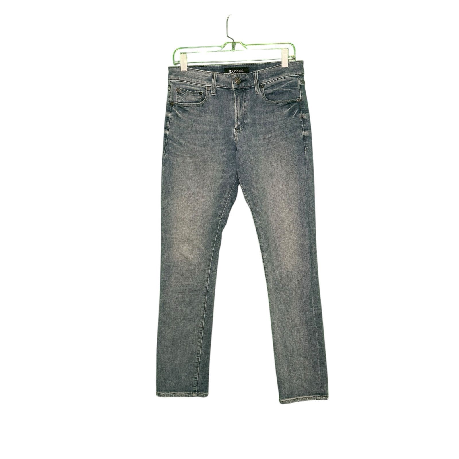 Express Express blue Hyper Stretch Slim Fit jeans size 29 Size US 29 - 6 Thumbnail