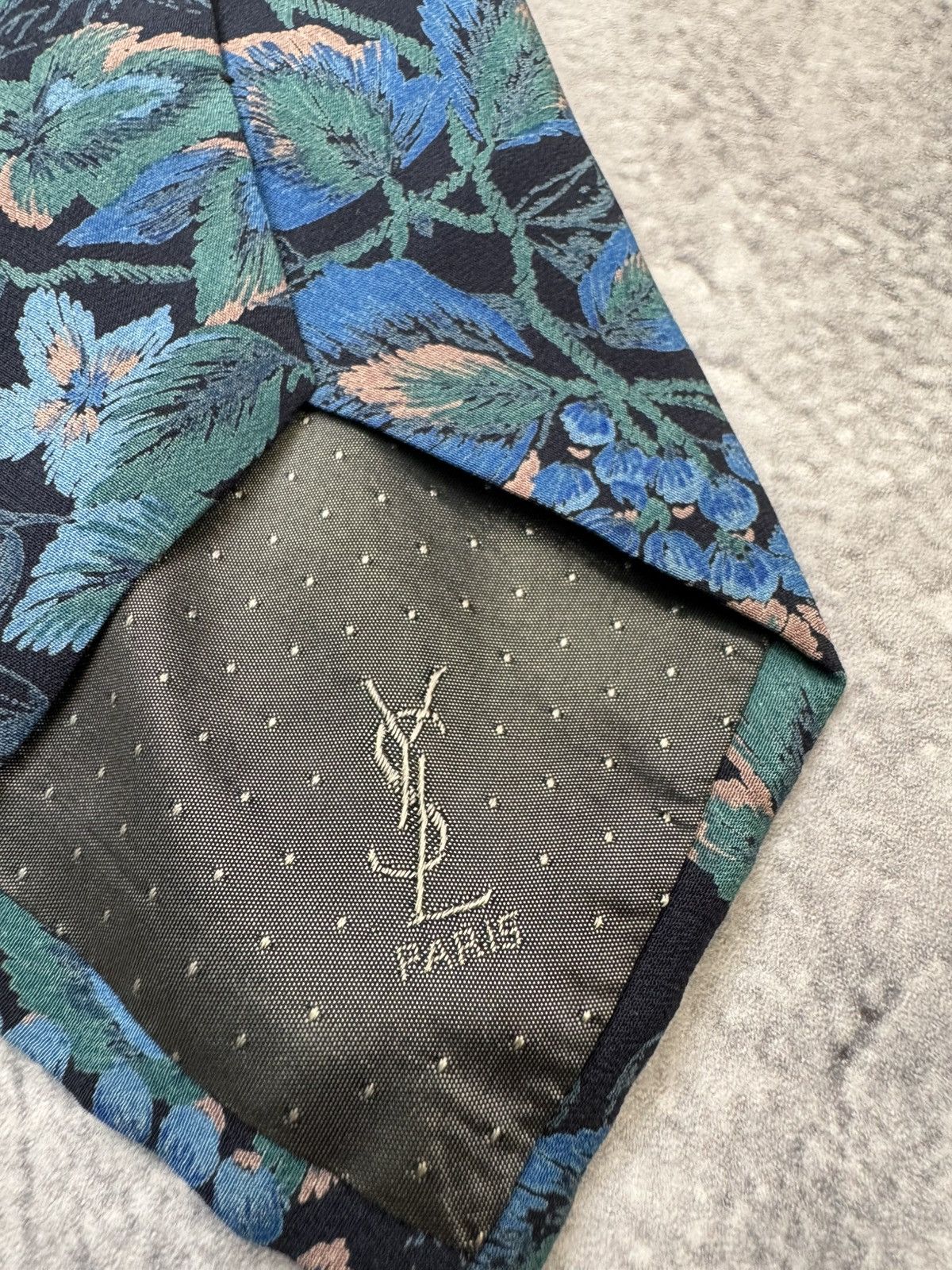 Yves Saint Laurent Vintage Ysl silk tie Size ONE SIZE - 4 Thumbnail