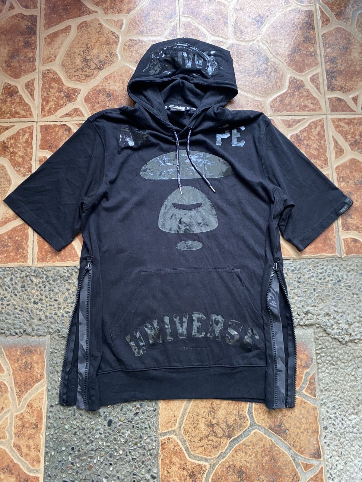 Aape Aape By A Bathing Ape - 1/4 Hoodie Size US L / EU 52-54 / 3 - 3 Thumbnail