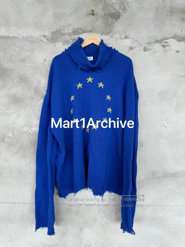 Vetements VETEMENTS Frilled distressed sweater Size US XS / EU 42 / 0 - 1 Thumbnail