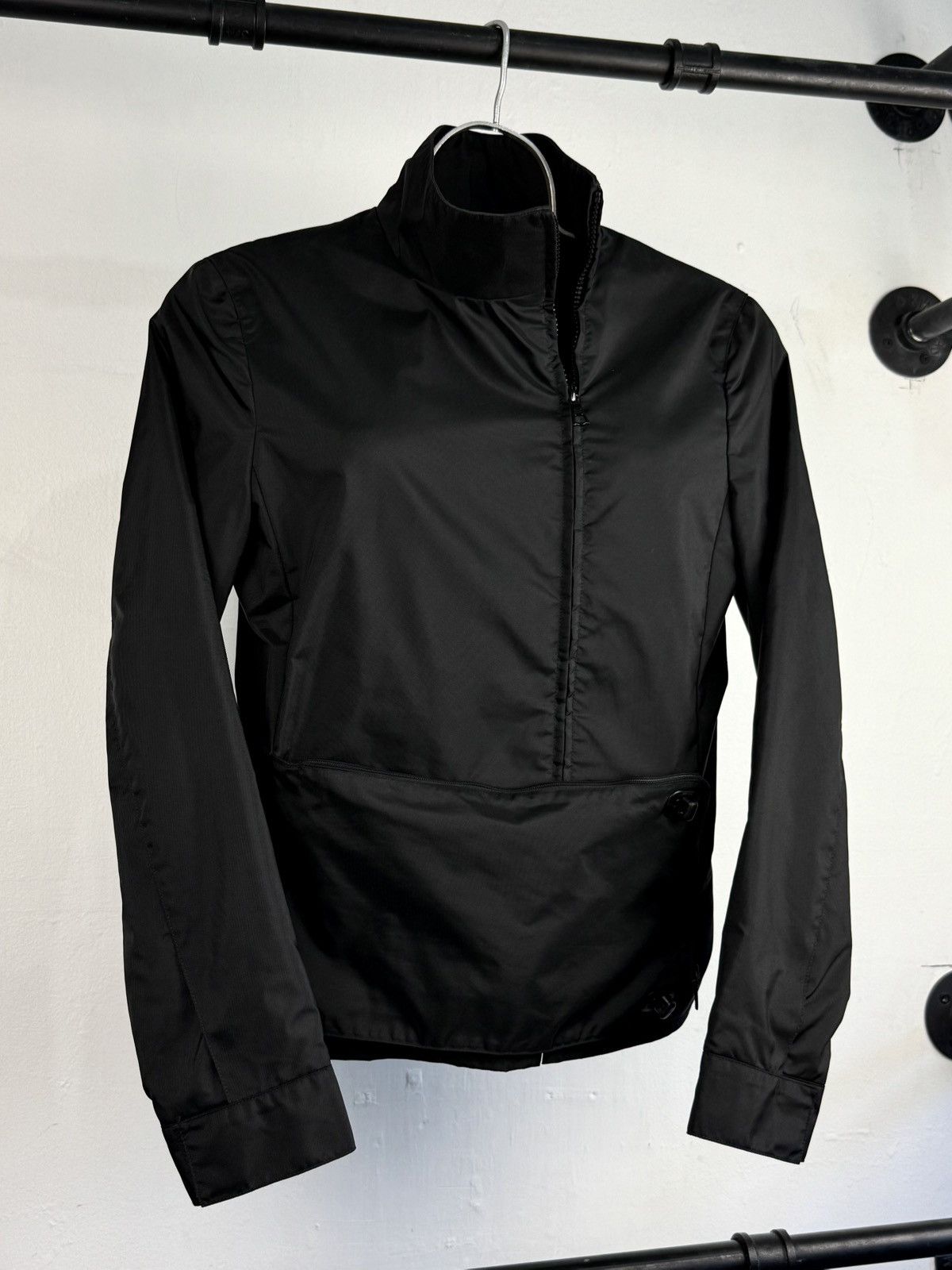 ジャケット・アウター MIU MIU archive Nylon Track Jacket Miu Miu Logo oversized track jacket Miu Miu