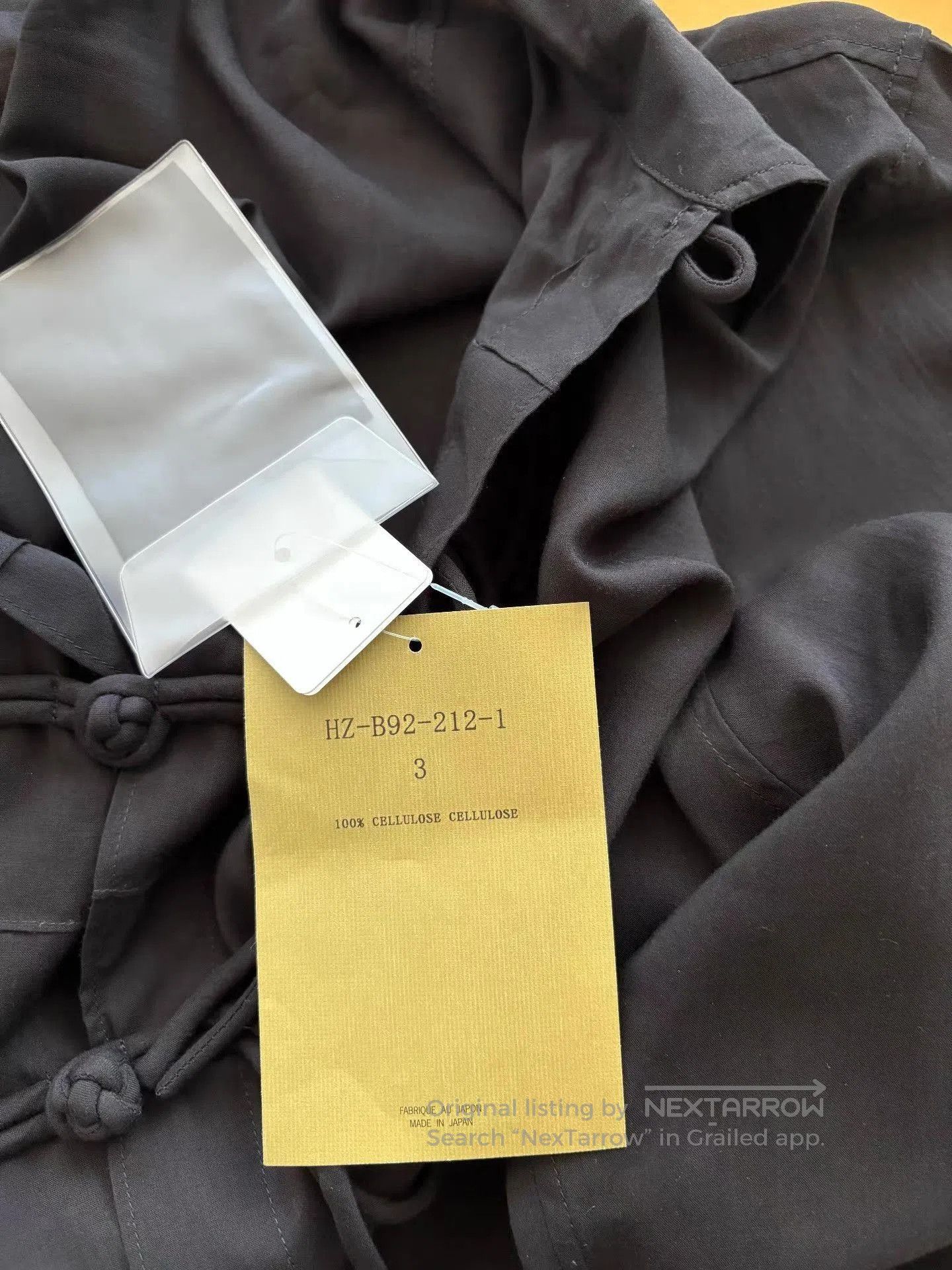 Yohji Yamamoto Black Long Sleeve Button. Size US L / EU 52-54 / 3 - 5 Thumbnail