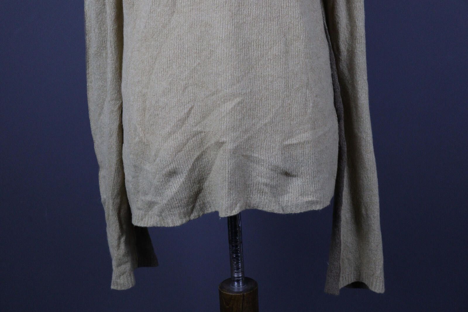 Designer Marc Cain Brown Angora Wool Knit Sweater Size 2 Size XS / US 0-2 / IT 36-38 - 3 Thumbnail