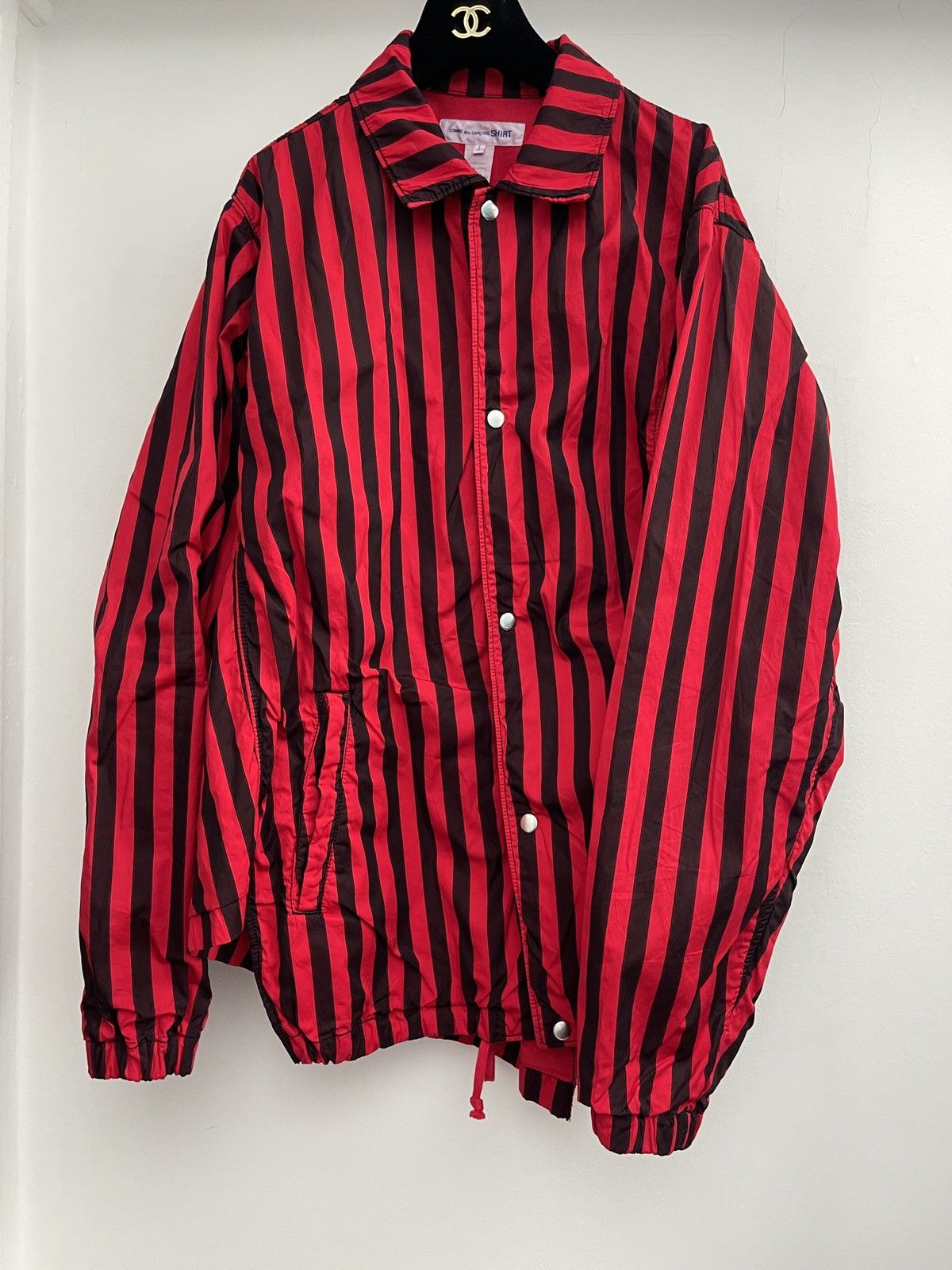 Comme des Garcons COMME des GARCONS Coach Jacket size L Size US L / EU 52-54 / 3 - 7 Thumbnail