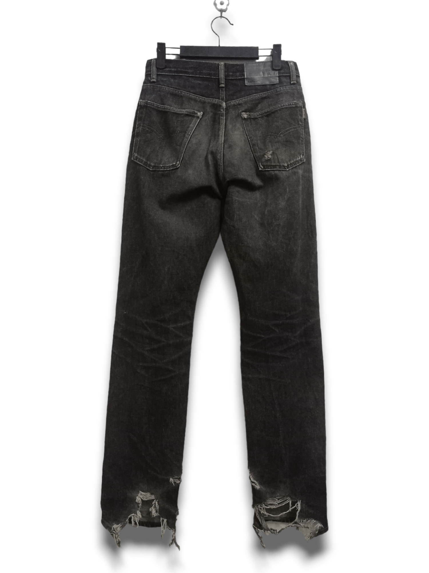 Japanese Brand Vintage Japanese Redwood Punk Style Destroyed Loose Jeans Size US 28 / EU 44 - 2 Thumbnail
